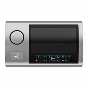 Modern intercom contemporary Illustrazione stock