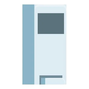 Modern intercom system enhancing home security Stock Illustration