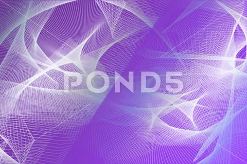 Modern Interconnected Triangle Abstract Design With Soft Glow PSD Template