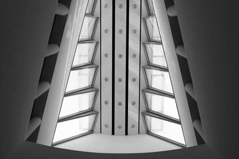 Modern interior architecture Stock Photos