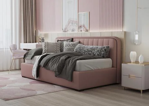 Modern interior background, apartment design concept Stock Illustration