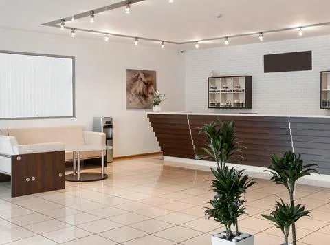 Modern interior design Illustrazione stock
