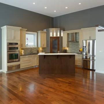 Modern interior design Stock Photos