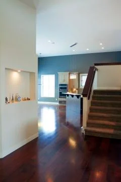 Modern interior design Stock Photos