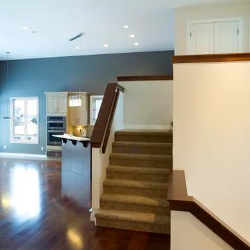 Modern interior design Stock Photos