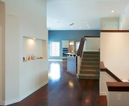 Modern interior design Stock Photos