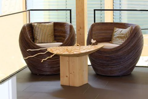 Modern interior design Stock Photos