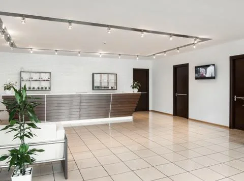 Modern interior design Stock Photos