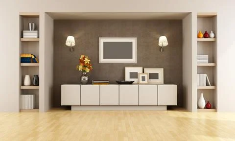 Modern interior Stock Illustration