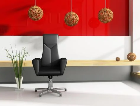 Modern interior Stock Illustration