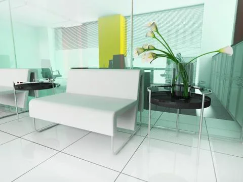 Modern interior Stock Illustration