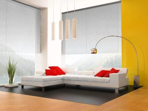 Modern interior Stock Illustration