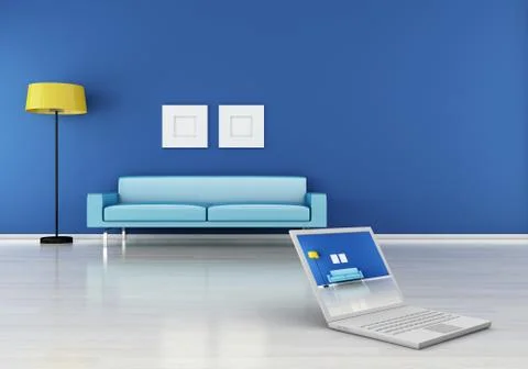 Modern interior Stock Illustration