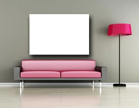 Modern interior Stock Illustration