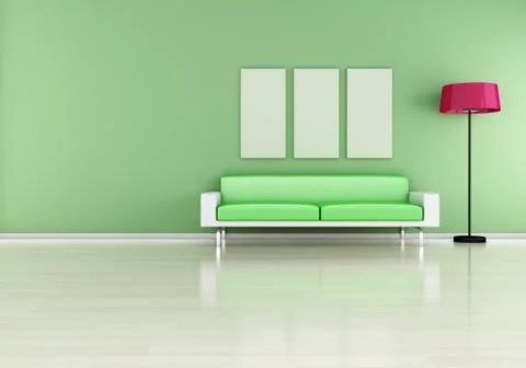 Modern interior Stock Illustration