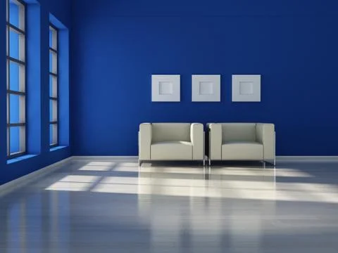 Modern interior Stock Illustration