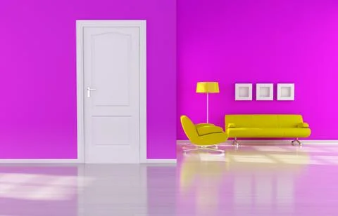 Modern interior Stock Illustration