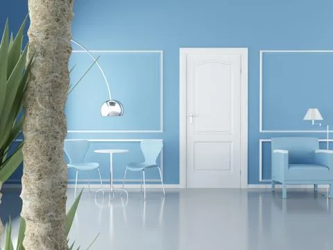 Modern interior Stock Illustration