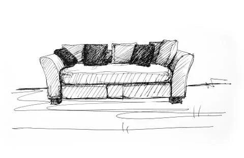 Modern interior Stock Illustration