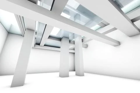 Modern Interior. Ilustración de archivo