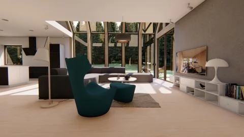 Modern interior Illustrazione stock