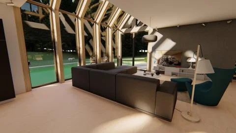 Modern interior Stock Illustration