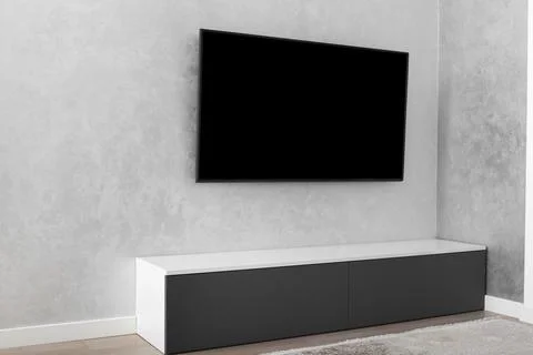 The modern interior of the living room Stock Photos