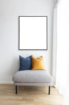 Modern interior mocku up frame 스톡 사진