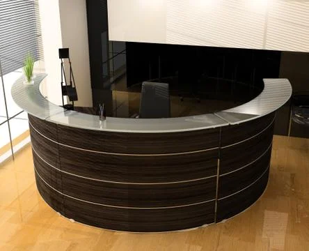 Modern interior of office Stock Illustration