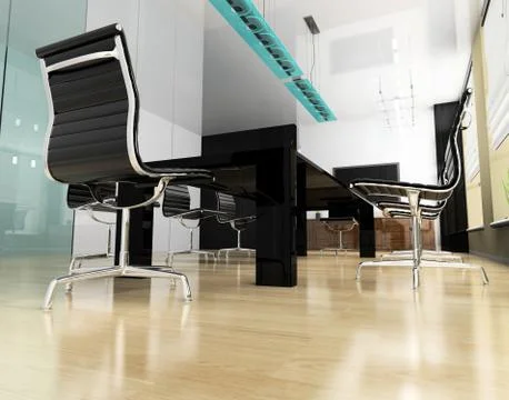 Modern interior of office Stock Illustration