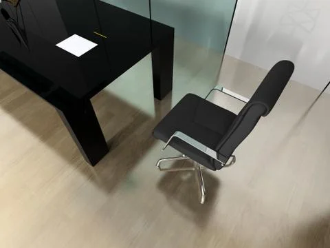 Modern interior of office Stock Illustration