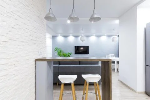 Modern interior Stock Photos