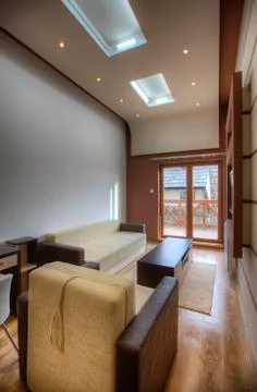 Modern interior Stock Photos