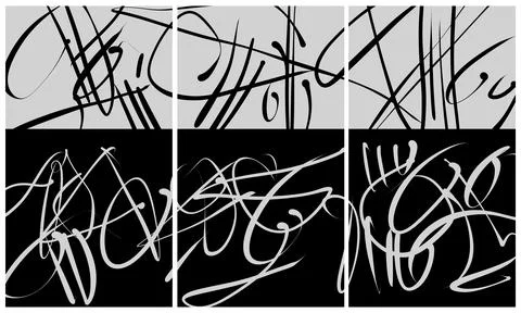 Modern interior triptych 스톡 일러스트