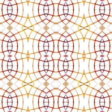 Modern Interlace Seamless Pattern Digital art style modern interlaced abst... Stock Photos