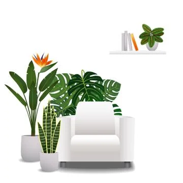 Modern interrior Stock Illustration