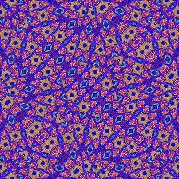 Modern Intersecting Seamless Pattern Digital collage technique modern orna... Stock Photos