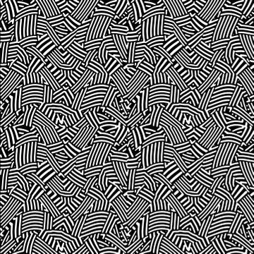 Modern Intricate Optical Seamless Pattern Illustrazione stock