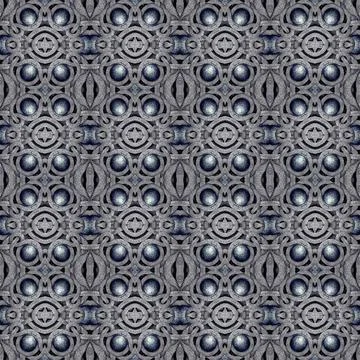  Modern Islam Arabesque Pattern Islamic style art stone motif abstract geo... 스톡 사진