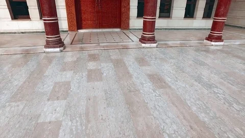 Modern Islamic mosque with columns. Stock-Footage 75945184