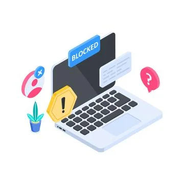 Modern isometric illustration of mobile app development showing construction Stock Illustration