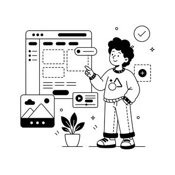 A modern isometric illustration pack showcasing virtual customer support and Stock Illustration