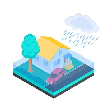 Modern isometric illustration of software development and digital code Stock Illustration