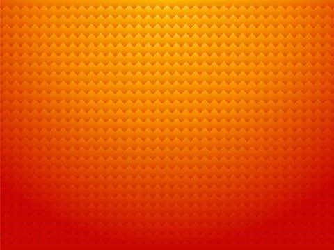 Modern jagged orange background Illustrazione stock