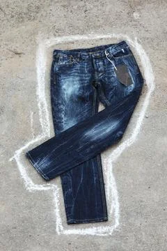 Modern Jeans Stock Photos
