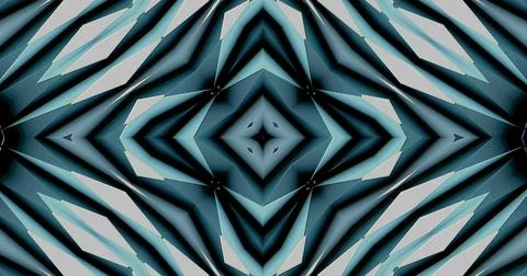 Modern Kaleidoscope Computer Generated Abstract Digital Pattern Background 스톡 일러스트