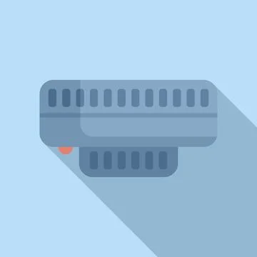 Modern keyboard icon on blue background Stock Illustration