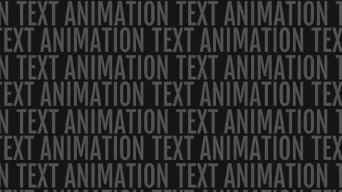 Modern Kinetic Typography Scrolling Text Seamless Loop Stock Footage 333257708