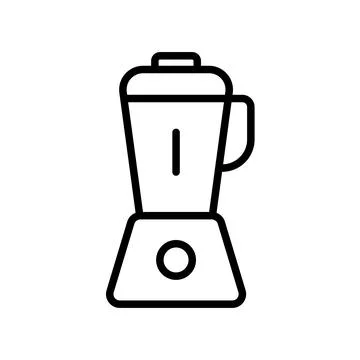 Modern Kitchen Blender Icon for Culinary and Home Use Illustration Stock Illustration