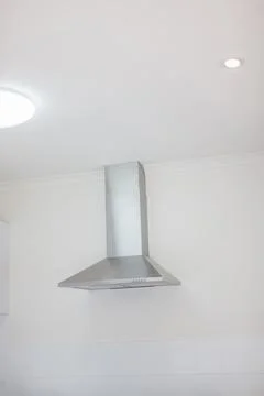 Modern Kitchen Chimney Stock Photos